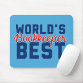 Der beste Buchhalter der Welt Mousepad (Mit Mouse)