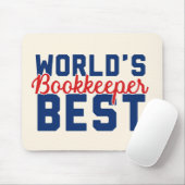 Der beste Buchhalter der Welt Mousepad (Mit Mouse)