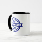 Der beste Buchhalter der Welt Tasse (Vorderseite Links)