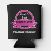 Der beste Bunco-Spieler der Welt Dosenkühler (Rückseite)