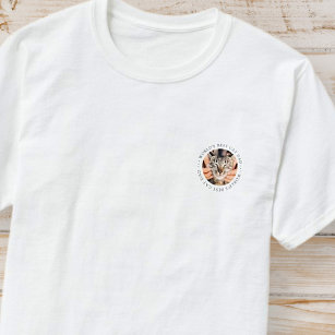 Der beste Cat Vater der Welt Elegantes einfaches F T-Shirt