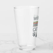 Der beste Cat-Vater der Welt Glas (Rechts)