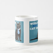 Der beste Cat-Vater der Welt Kaffeetasse (Mittel)