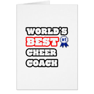 Der beste Cheer Coach der Welt