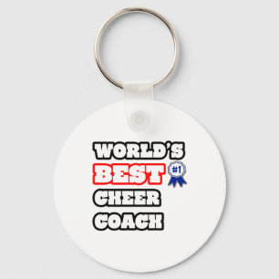 Der beste Cheer Coach der Welt Schlüsselanhänger