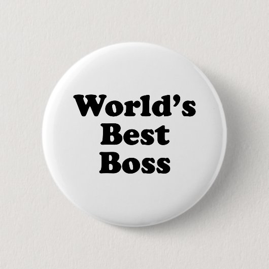 Der beste Chef der Welt Button (Vorderseite)