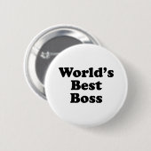 Der beste Chef der Welt Button (Vorne & Hinten)