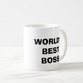 DER BESTE CHEF DER WELT KAFFEETASSE (VorderseiteRechts)