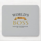 Der beste Chef der Welt Mousepad (Vorne)