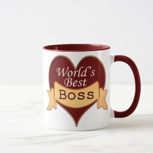 Der beste Chef der Welt Tasse (Rechts)