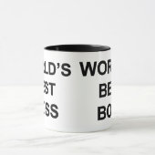 Der beste Chef der Welt Tasse (Zentrum)