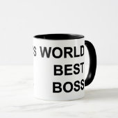 Der beste Chef der Welt Tasse (VorderseiteRechts)
