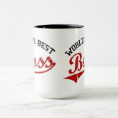 DER BESTE CHEF DER WELT TASSE (Zentrum)