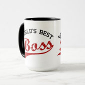 DER BESTE CHEF DER WELT TASSE (Vorderseite Links)