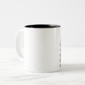 Der beste Chef der Welt Zweifarbige Tasse (Vorderseite Links)