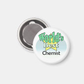 Der beste Chemist der Welt Magnet (Vorderseite/Rückseite)