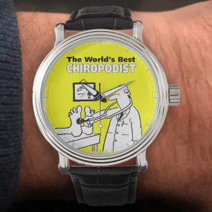 Der beste Chiropodist der Welt Armbanduhr