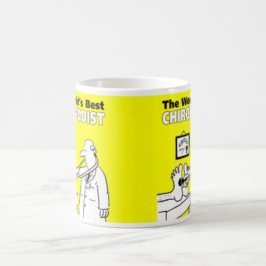 Der beste Chiropodist der Welt Kaffeetasse (Mittel)