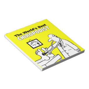 Der beste Chiropodist der Welt Notizblock