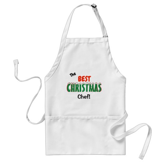 Der beste CHRISTMAS Koch! Erwachsene Schürze (Vorne)