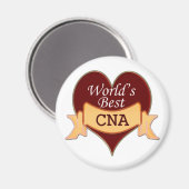 Der beste CNA der Welt Magnet (Vorderseite/Rückseite)