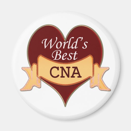 Der beste CNA der Welt Magnet (Vorne)