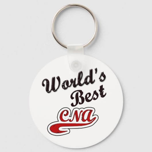 Der beste CNA der Welt Schlüsselanhänger (Vorderseite)