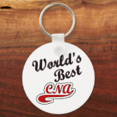 Der beste CNA der Welt Schlüsselanhänger (Vorderseite)
