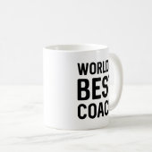 Der beste Coach der Welt Kaffeetasse (VorderseiteRechts)