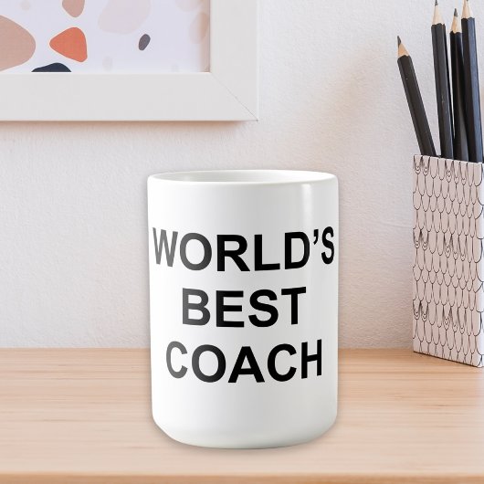 Der beste Coach der Welt Kaffeetasse
