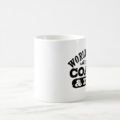 Der beste Coach und Vater der Welt Kaffeetasse (Mittel)