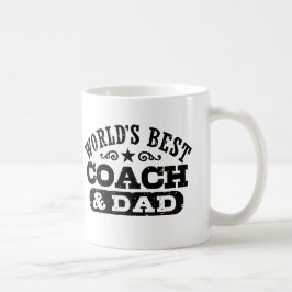 Der beste Coach und Vater der Welt Kaffeetasse