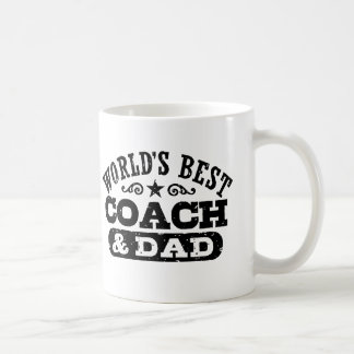 Der beste Coach und Vater der Welt Kaffeetasse