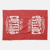 Der beste Coffee Shop Geschirrtuch (Horizontal)