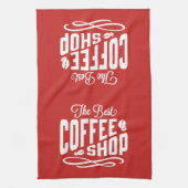 Der beste Coffee Shop Geschirrtuch (Vertikal)