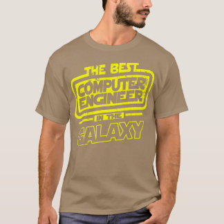 Der beste Computeringenieur der Galaxie T-Shirt