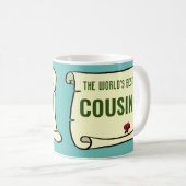 Der beste Cousin der Welt. Kaffeetasse (VorderseiteRechts)