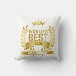 Der beste Cousin der Welt Kissen