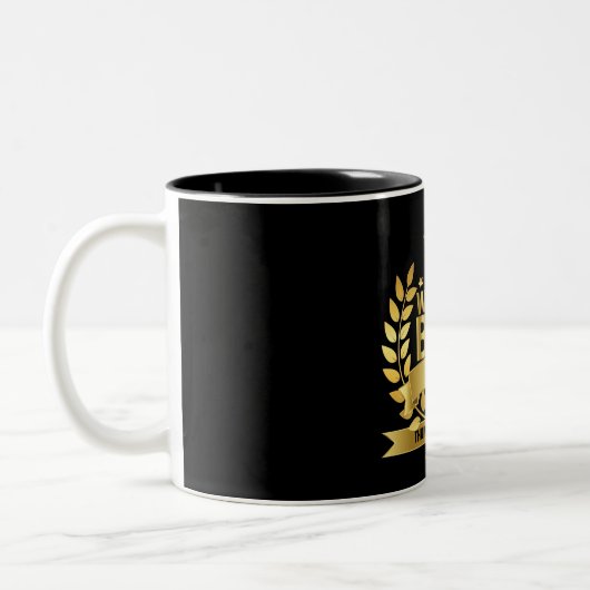 Der beste Cousin-Spaß der Welt Zweifarbige Tasse (Links)