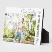 Der beste Daddy im Universum-Foto Fotoplatte (Seite)