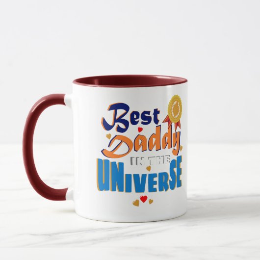 Der beste Daddy im Universum Tasse (Links)
