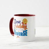 Der beste Daddy im Universum Tasse (Vorderseite Links)