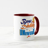 Der beste Daddy im Universum Tasse (VorderseiteRechts)