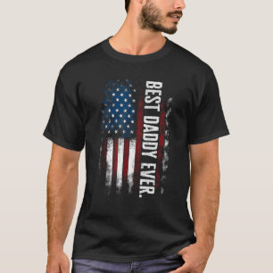 Der beste Daddy je mit US-Amerikaner T-Shirt