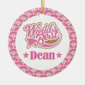 Der beste Dekan Gift Ornament der Welt (Vorne)