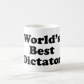 Der beste Diktator der Welt Kaffeetasse (Mittel)