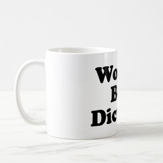 Der beste Diktator der Welt Kaffeetasse (Links)