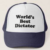 Der beste Diktator der Welt Truckerkappe (Vorderseite)