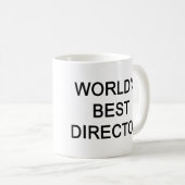 DER BESTE DIREKTOR DER WELT KAFFEETASSE (VorderseiteRechts)