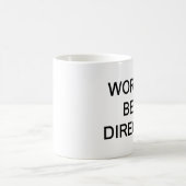 DER BESTE DIREKTOR DER WELT KAFFEETASSE (Mittel)